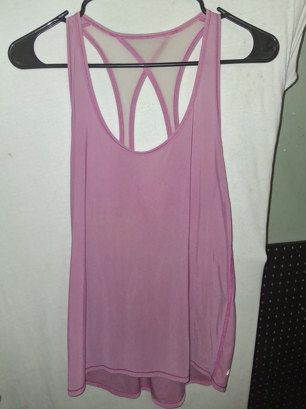 lululemon athletica Pink Racerback Tank Top | Small